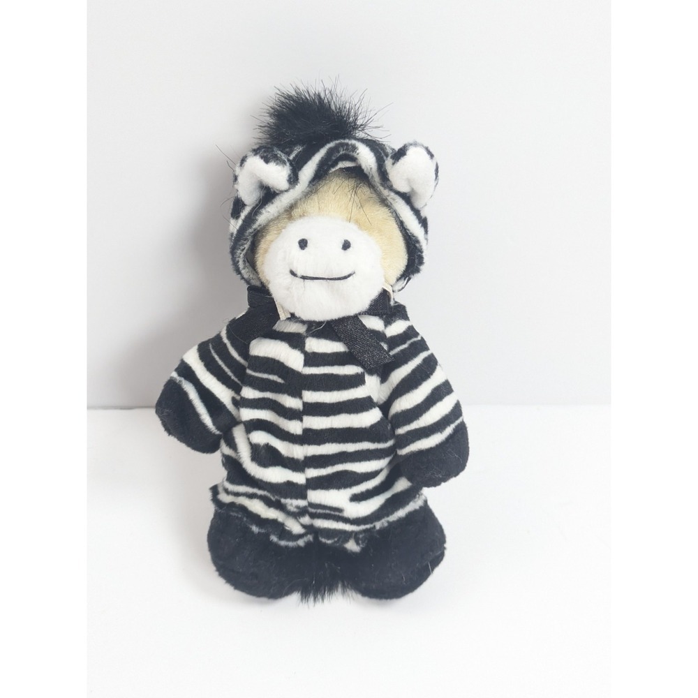 Vintage Wee Bear Village GANZ Bear Stripes Zebra 1999